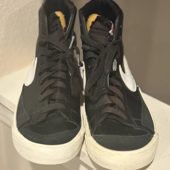 Nike Blazer '77 Vintage Mid Black Sail Men’s Size 10 - Picture 8 of 9